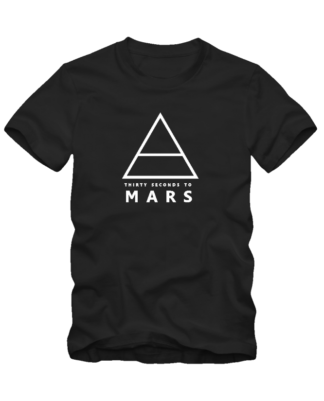marškinėliai 30 seconds to mars